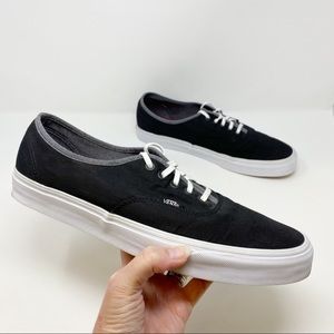Vans Lace Up Sneakers Black & Gray Size 12